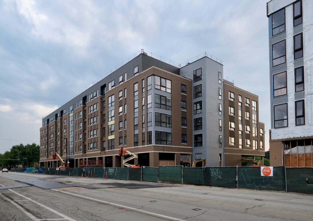 Final Brickwork Underway at Southbridge Phase I in Near South Side ...