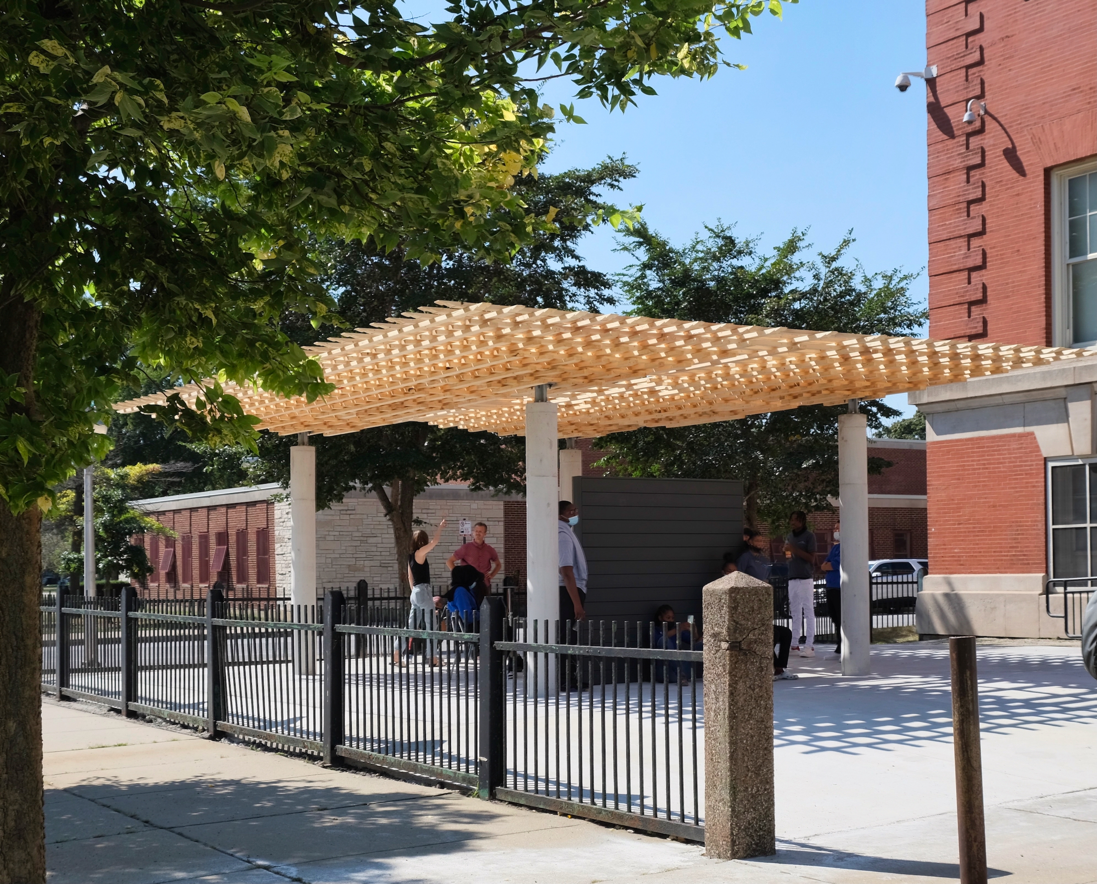 SPLAM Timber Pavilion