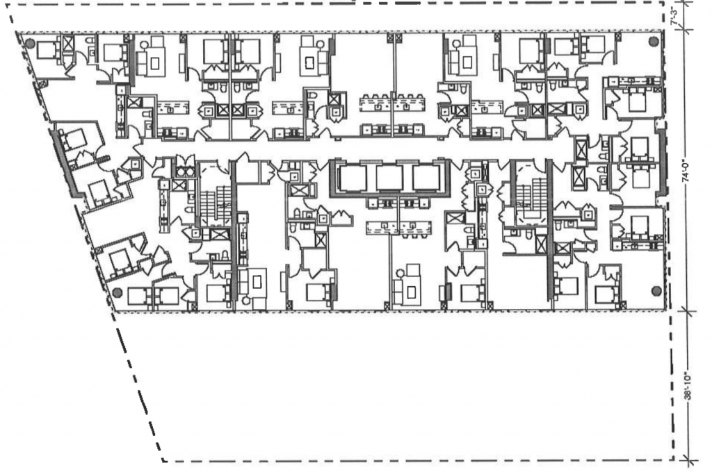 808 N Cleveland Avenue typical residential floor plan