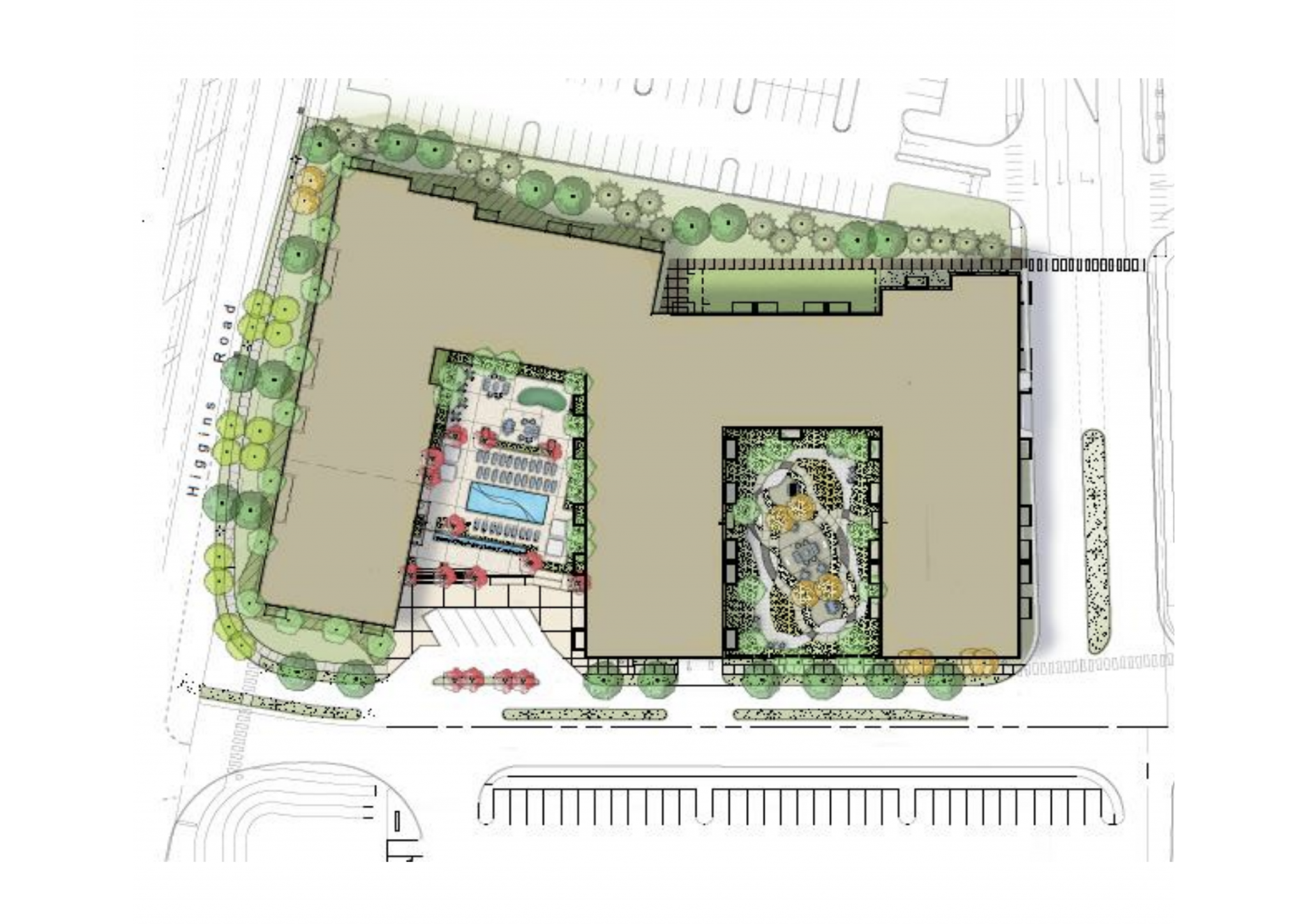 Residential Development At 8535 W Higgins Road Applies For Rezoning