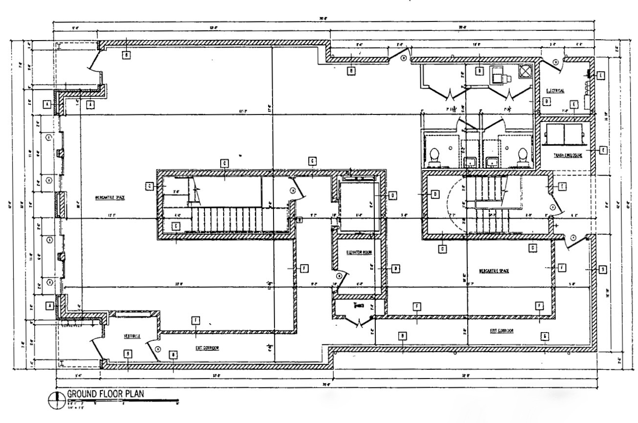 2145 S Halsted Street ground floor plan