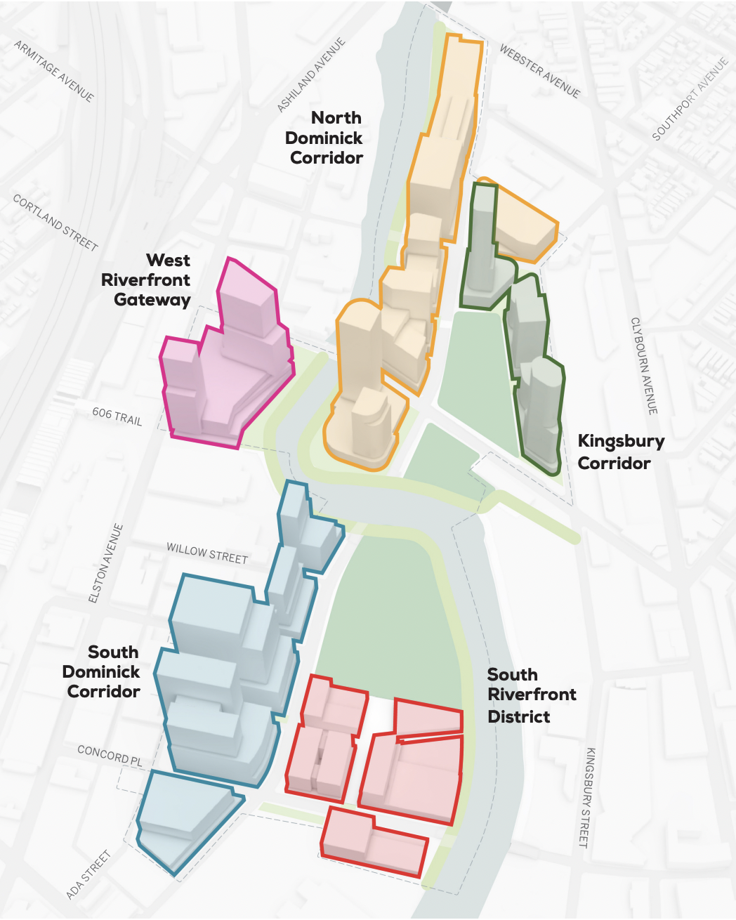 Lincoln Yards Zones