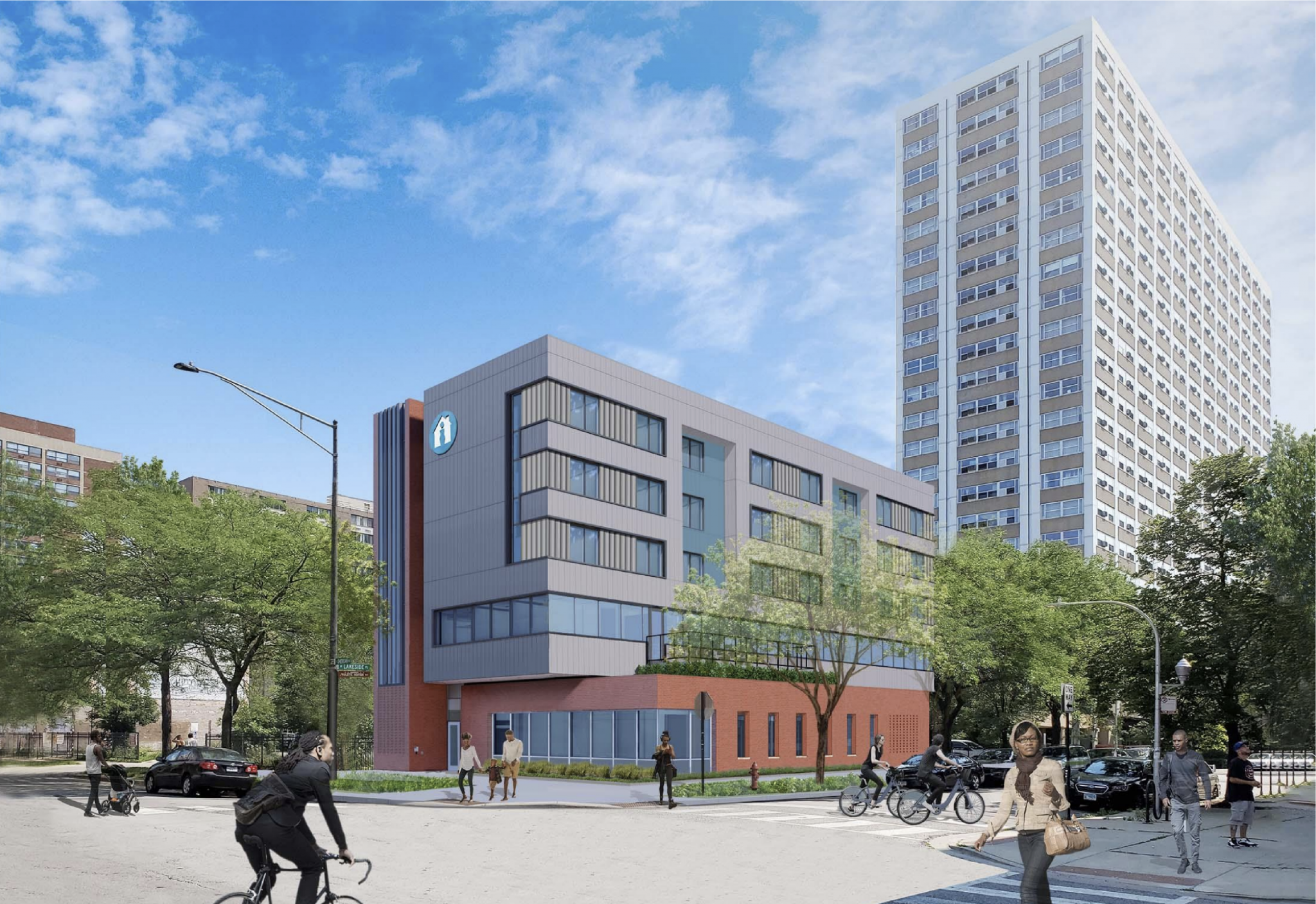 Exterior Takes Shape for 4737 N Sheridan Road in Uptown - Chicago YIMBY