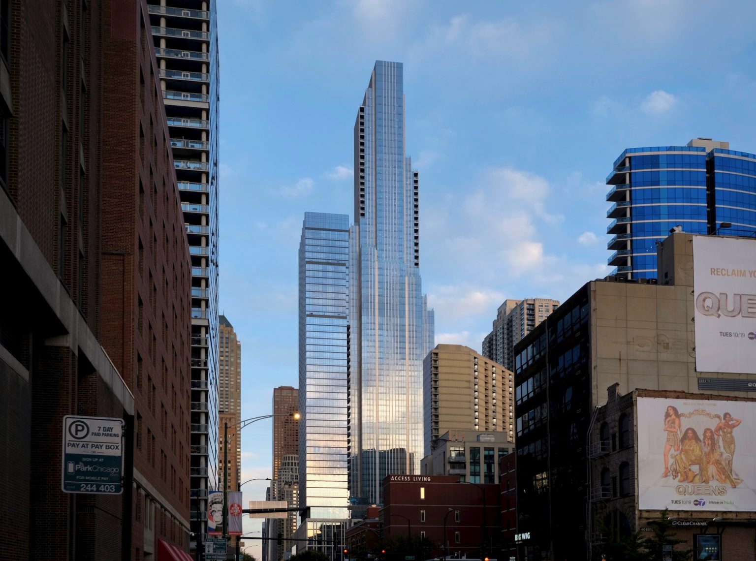 One Chicago East Tower Races Towards Completion At Second Place In 