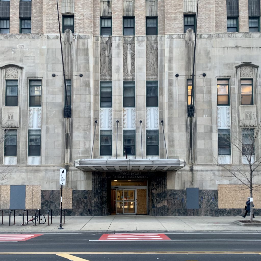 Lawson House Renovation Secures 16th Place in Tallest Construction Countdown Chicago YIMBY