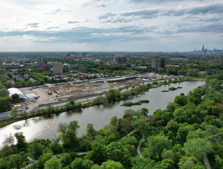 Obama Presidential Center Nearing Vertical Construction in Jackson Park ...