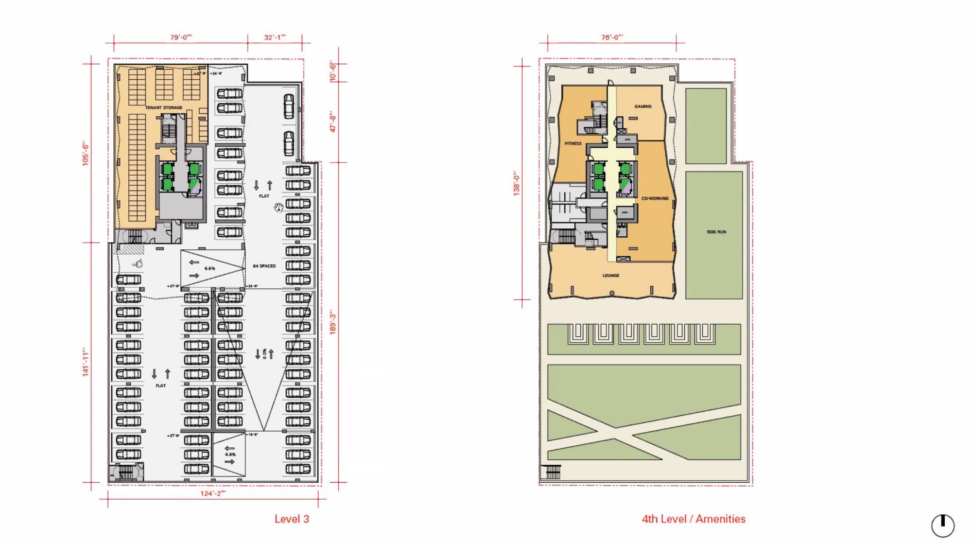 301 S State Street third and fourth floor plans