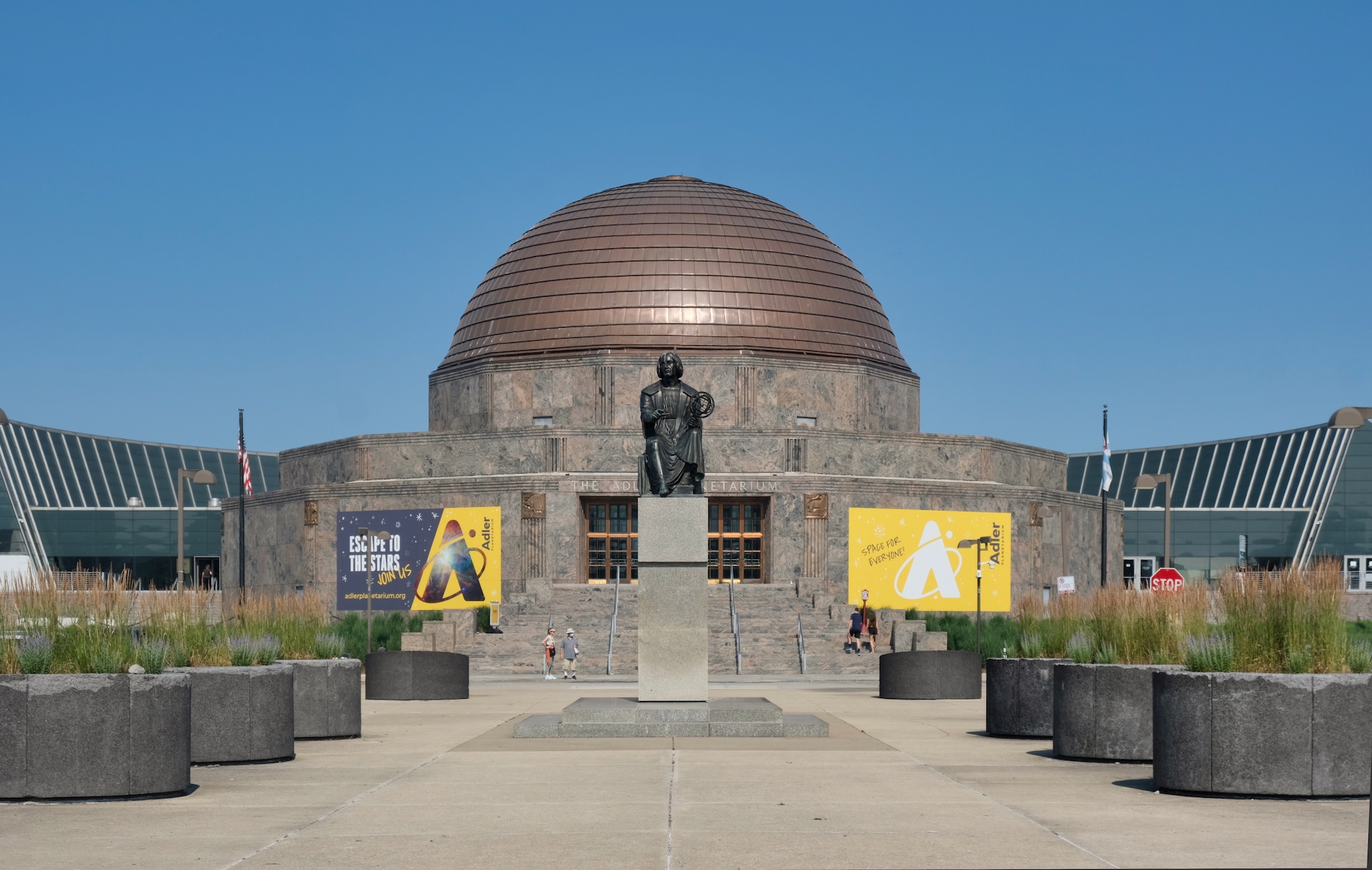 A Look at the Completed Exterior Renovation of The Adler Planetarium in Museum Campus - Chicago YIMBY