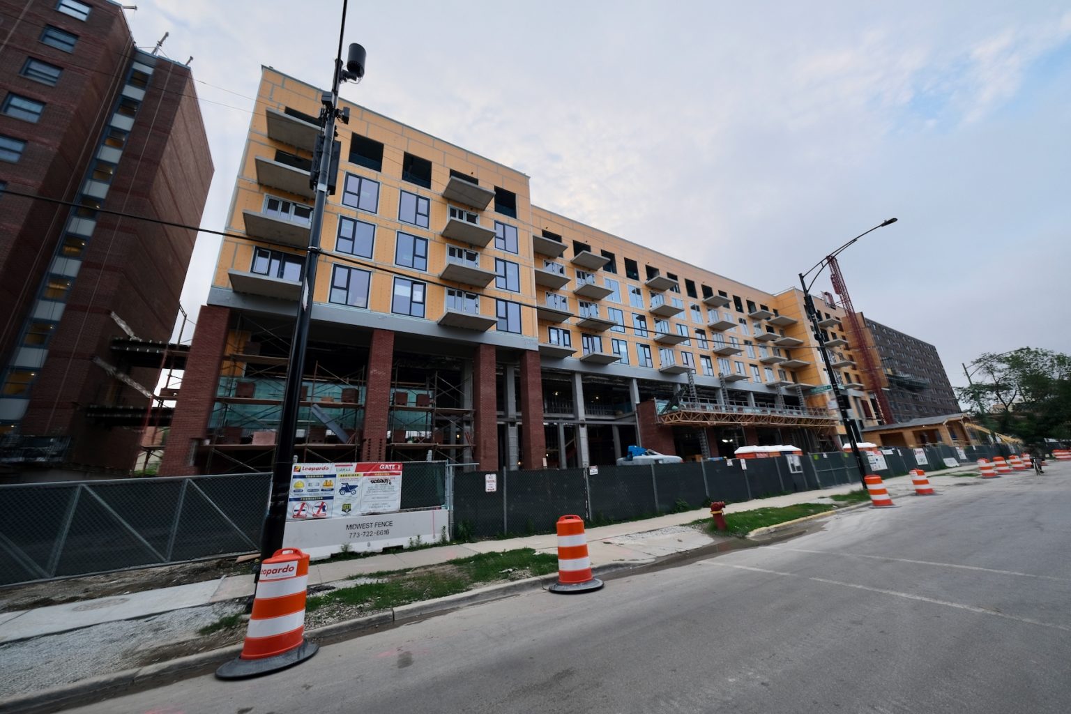 Facade Work Begins for Edith Spurlock Apartments Addition at 2700 N ...