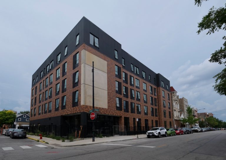 Casa Durango Nears Completion at 1850 S Racine Avenue in Pilsen Chicago YIMBY