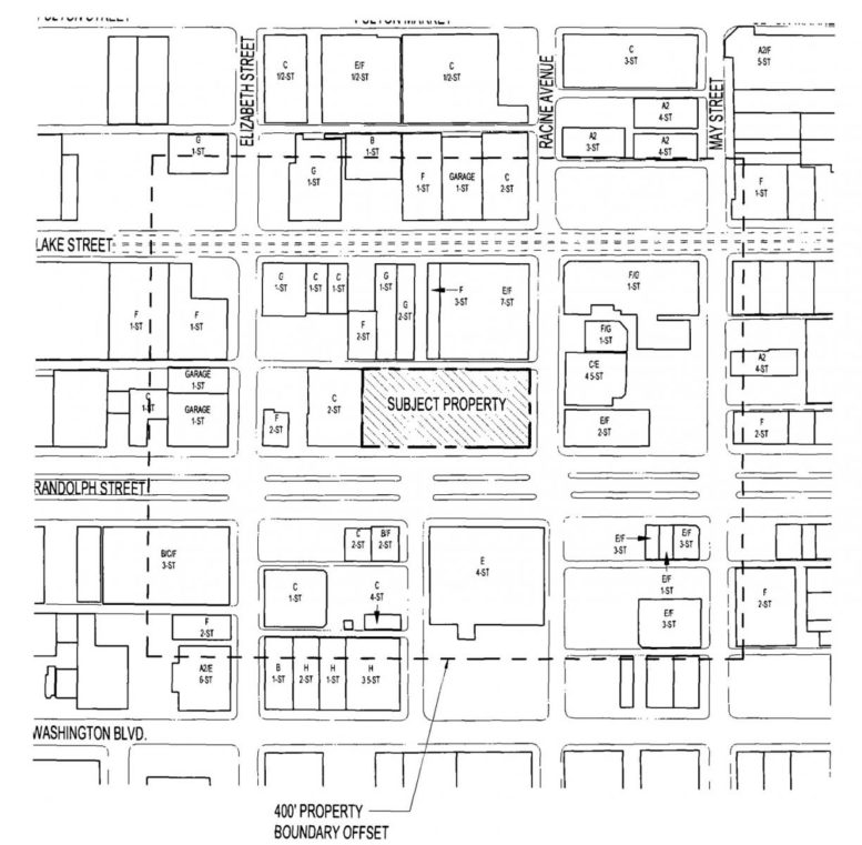 42-Story Apartment Tower Proposed for 1234 W Randolph Street in Fulton ...