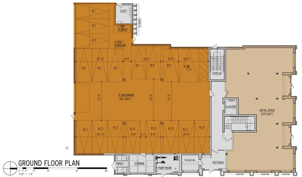 2354 N Washtenaw Avenue ground floor plan