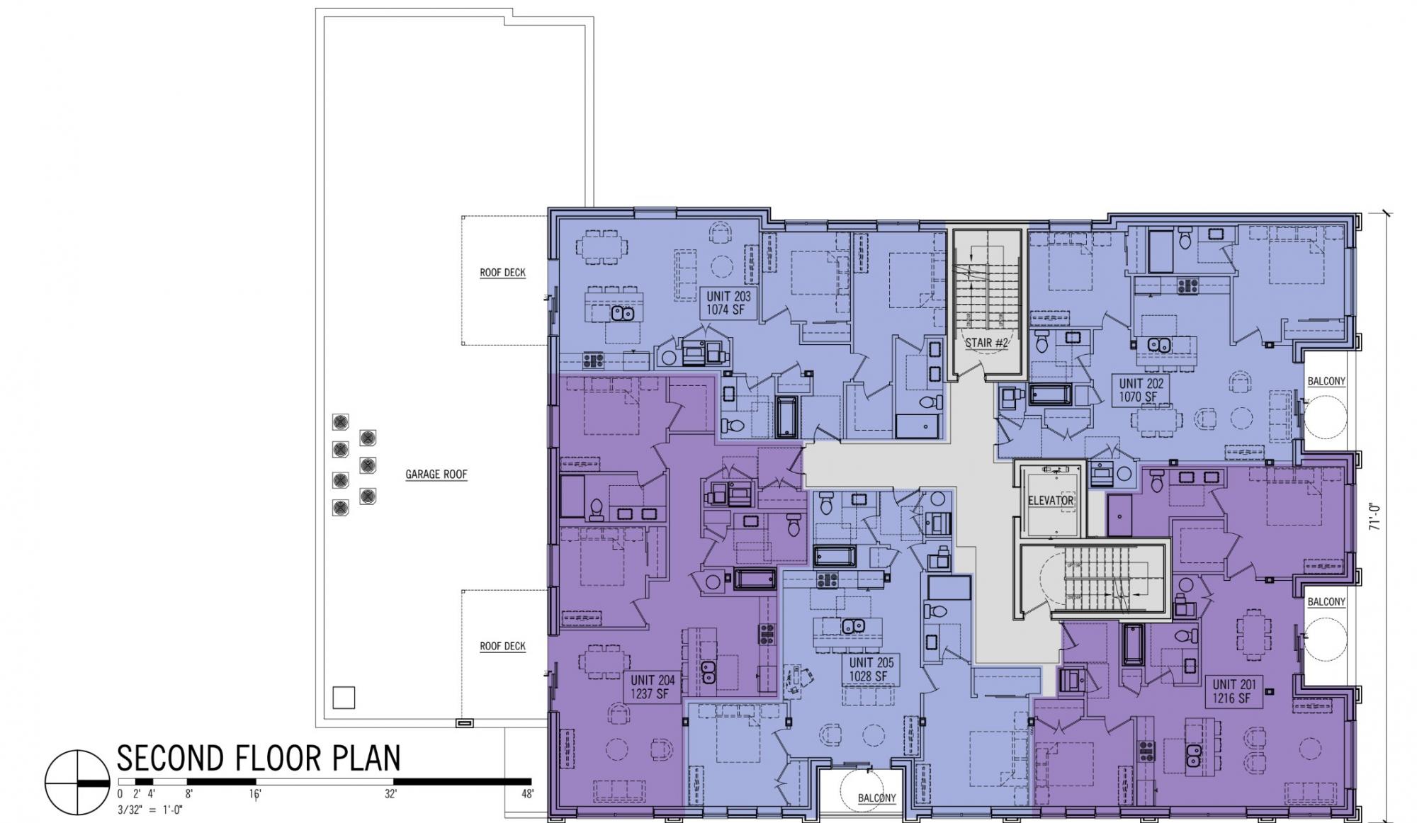 2354 N Washtenaw Avenue second floor plan