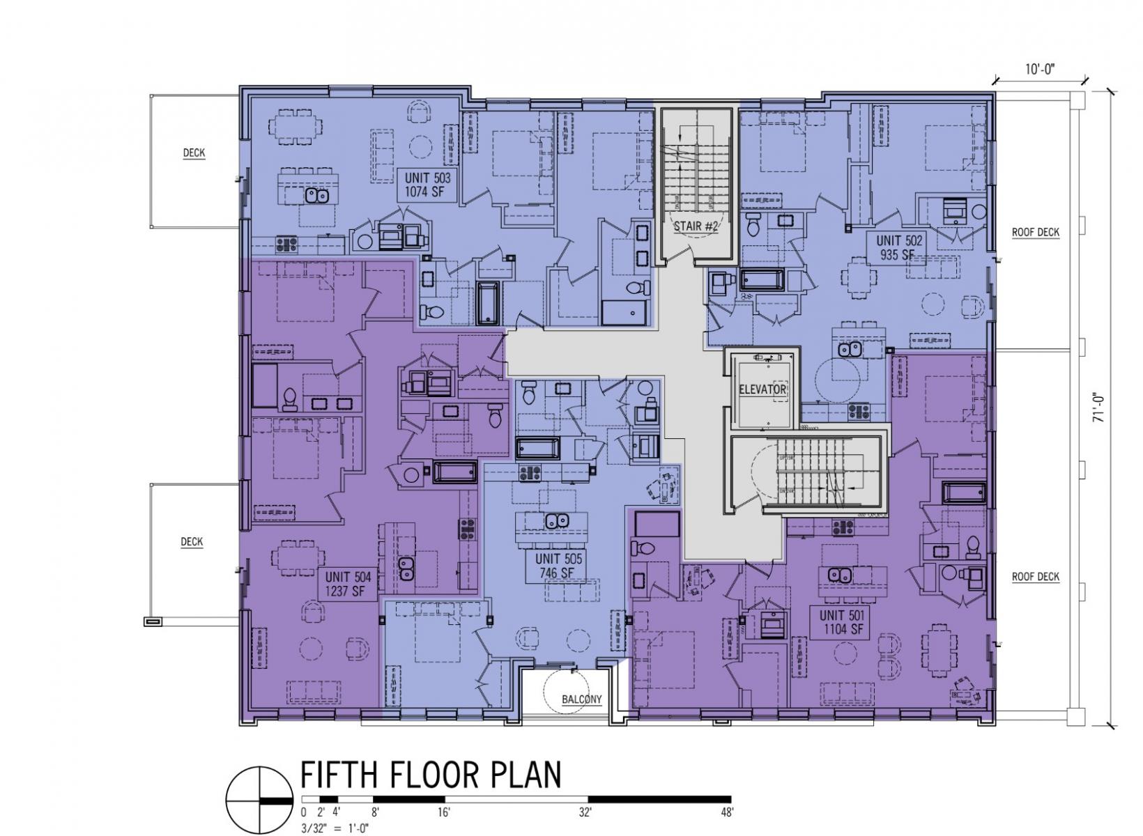 2354 N Washtenaw Avenue fifth floor plan