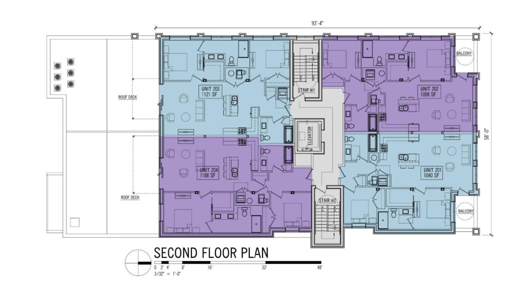2355 N Washtenaw Avenue second floor plan