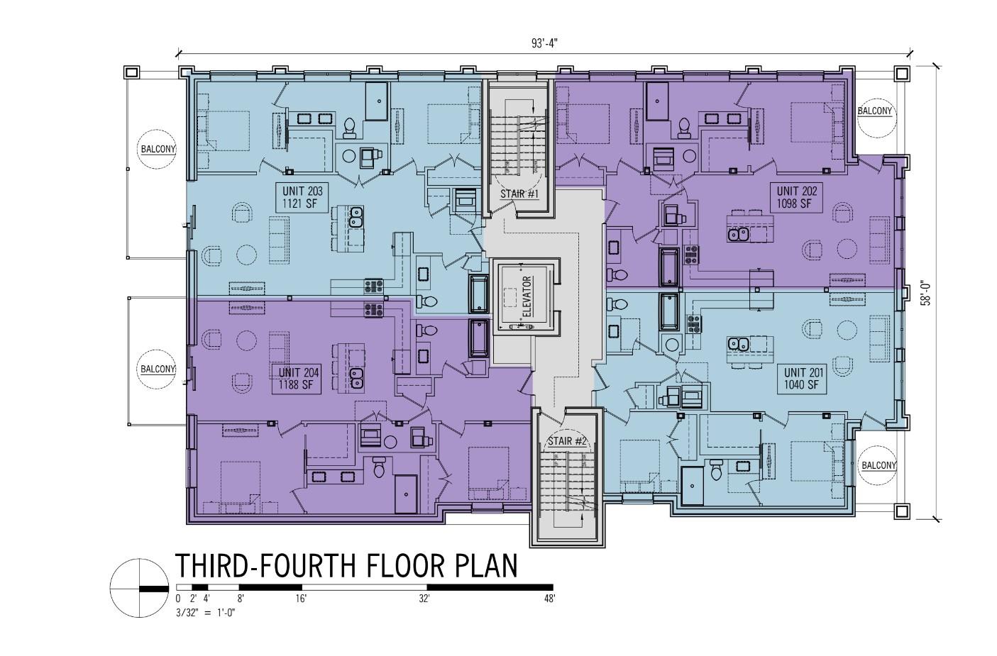2355 N Washtenaw Avenue third floor plan
