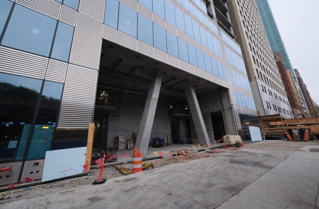 Facade Work Begins for 1000M Apartments in South Loop - Chicago YIMBY