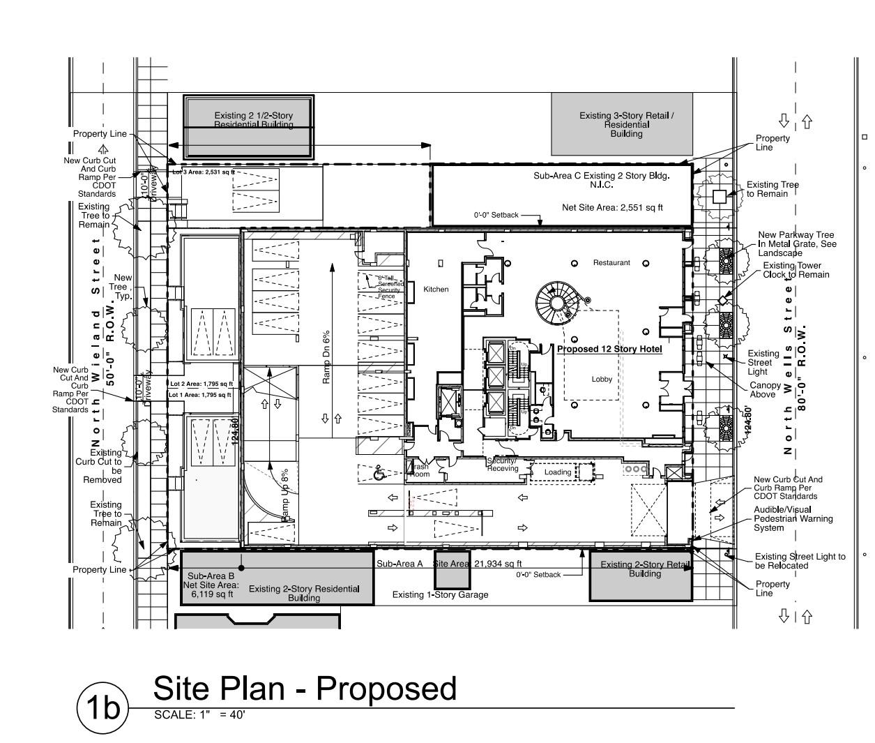 1528 N Wells Street first floor plan