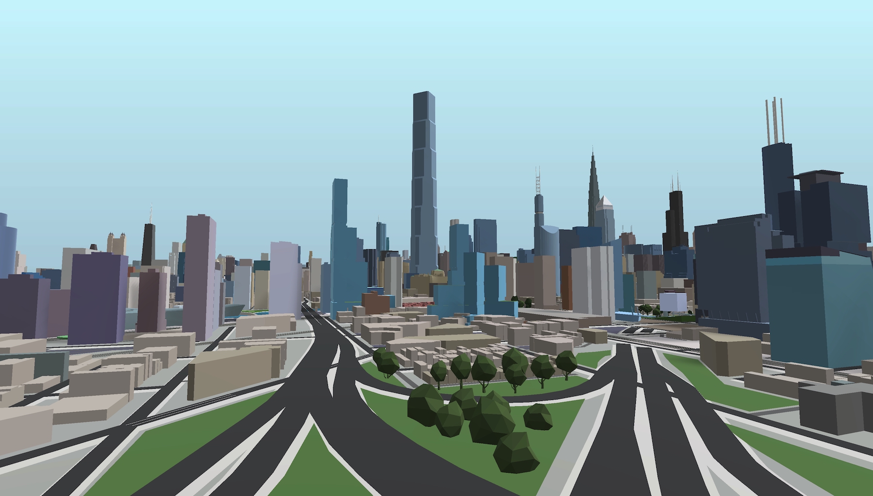 Chicago World Trade Center Iteration #3 in 2030