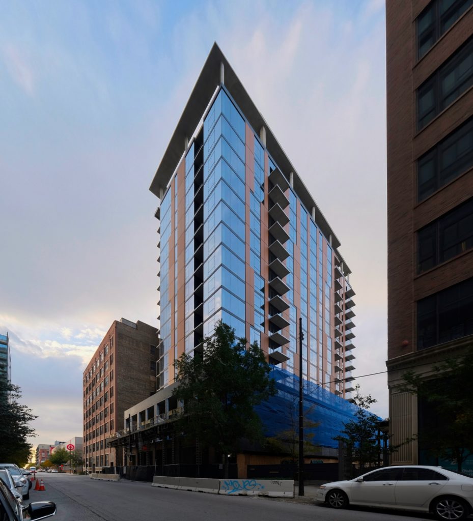 ToppedOut 1044 W Van Buren Street Makes Headway in West Loop Chicago