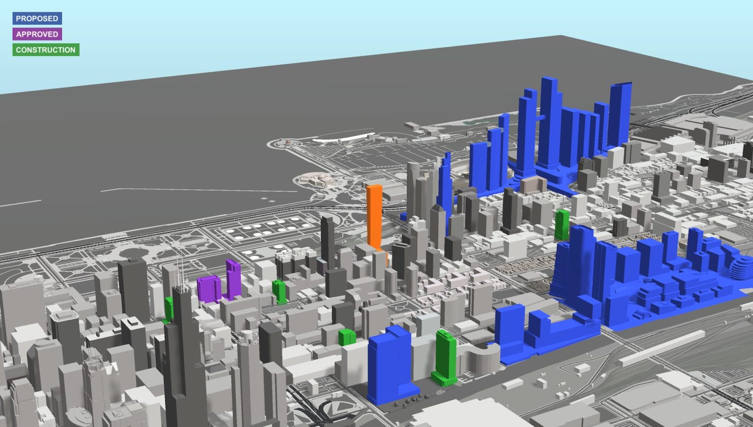 1000M is Chicago's Second Tallest Construction Project - Chicago YIMBY