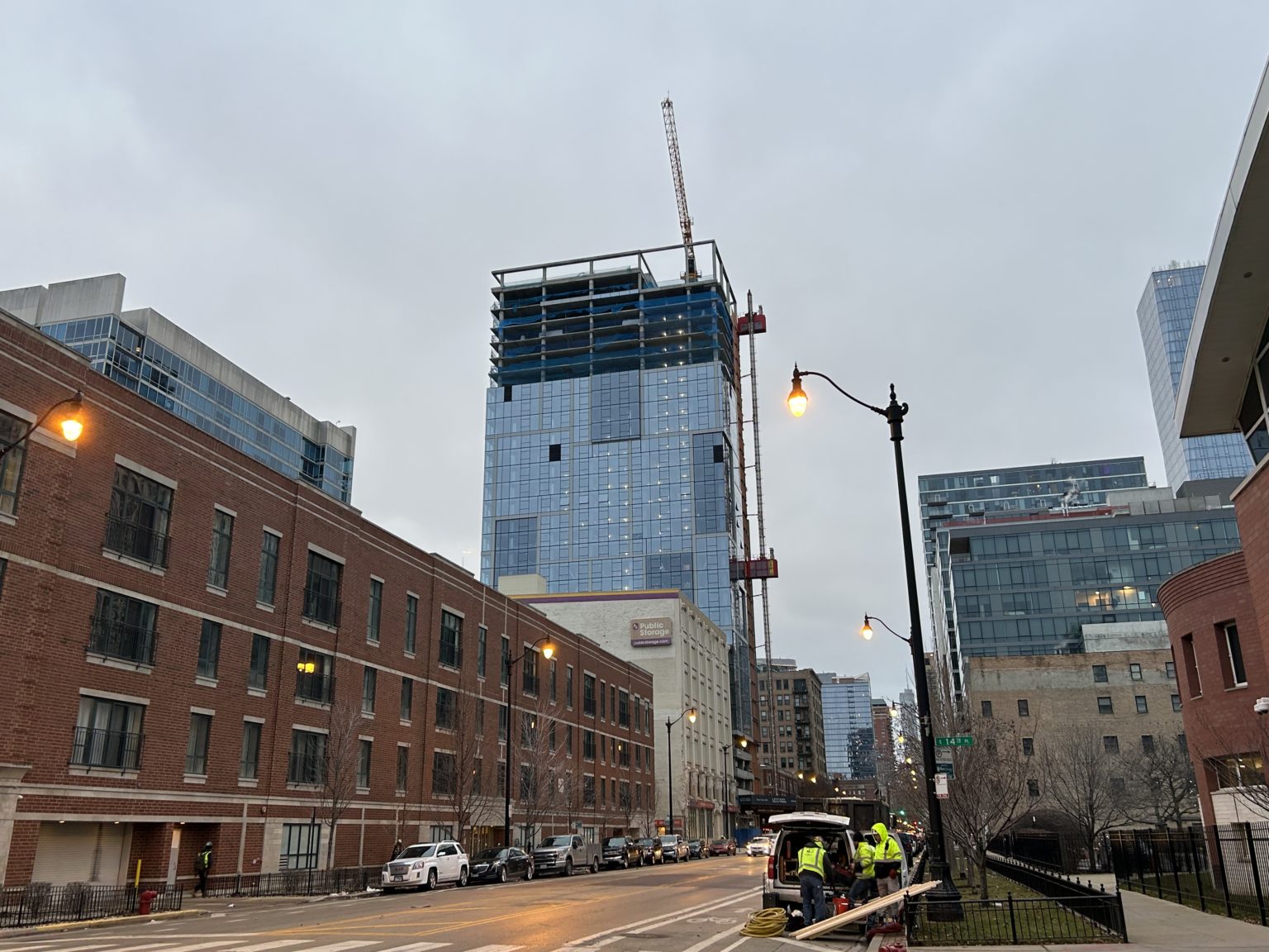 1400 S Wabash Tops Out in South Loop - Chicago YIMBY