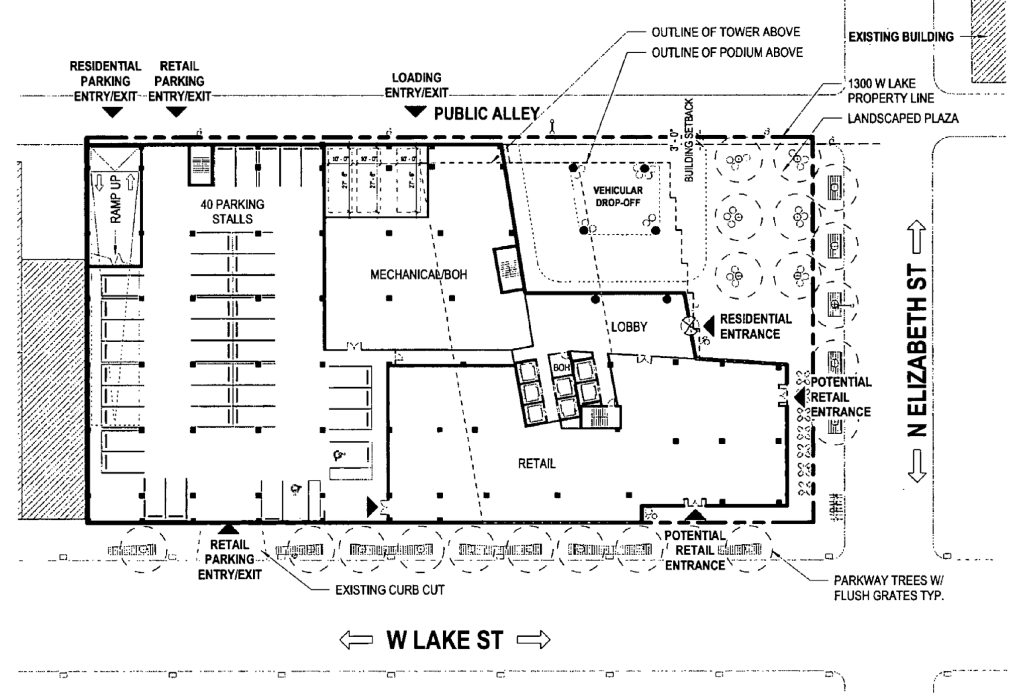 Revised Plans Revealed For 1300 W Lake Street In West Loop - Chicago YIMBY