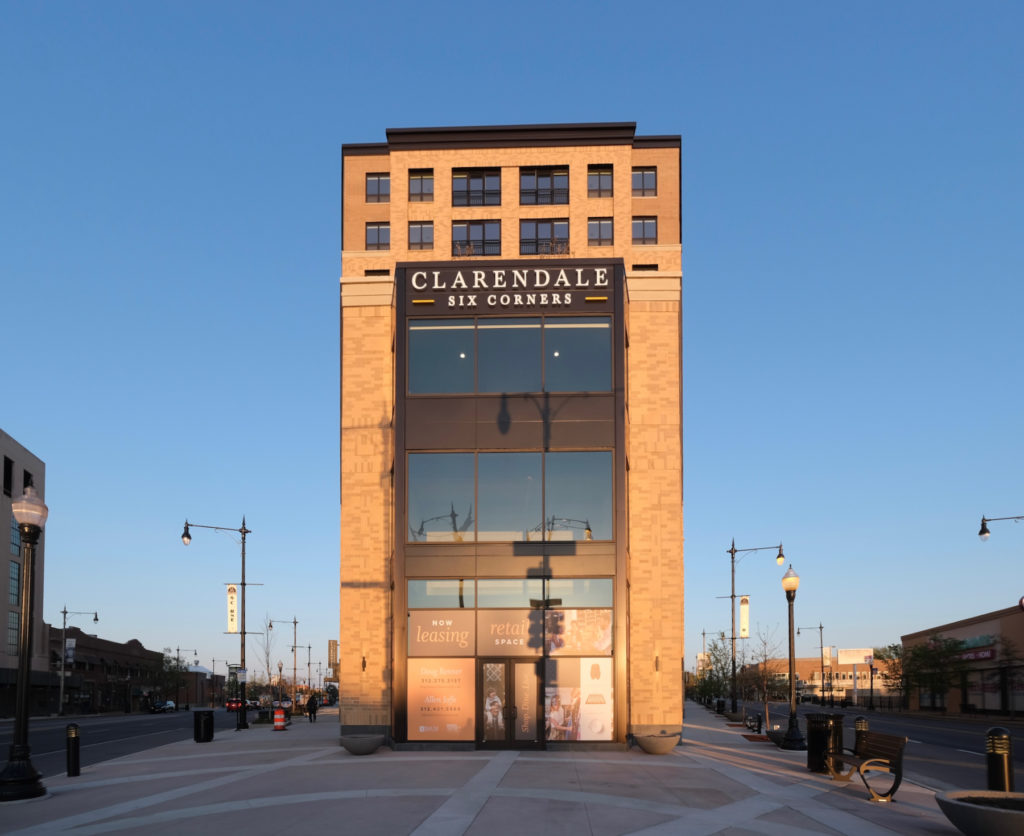 Clarendale Six Corners Finalizes Construction In Portage Park Chicago Yimby