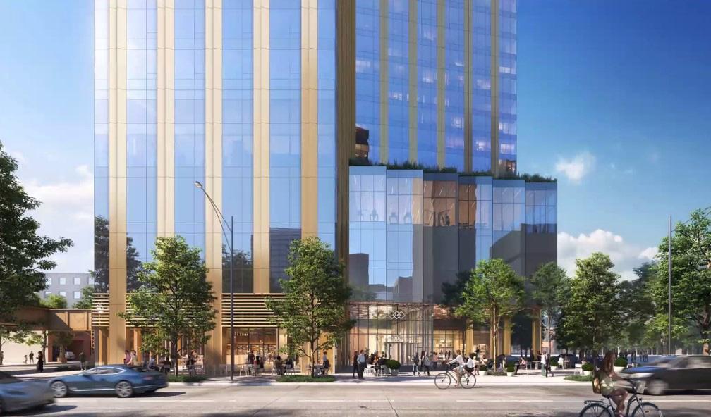 1300 W Lake Street. Rendering by bKL Architecture