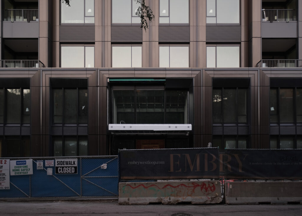 Embry's Build Embry Undergoes Final Facade Installation in West Loop - Chicago YIMBY
