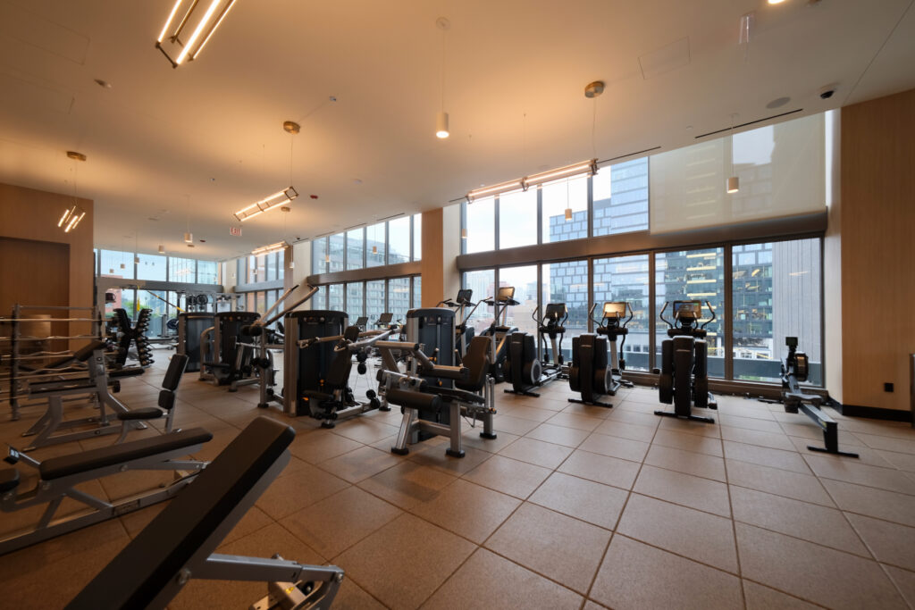 Illustration of High Rise Fitness Centers