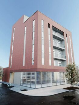 1101 W Argyle Street. Rendering by Compass Architecture