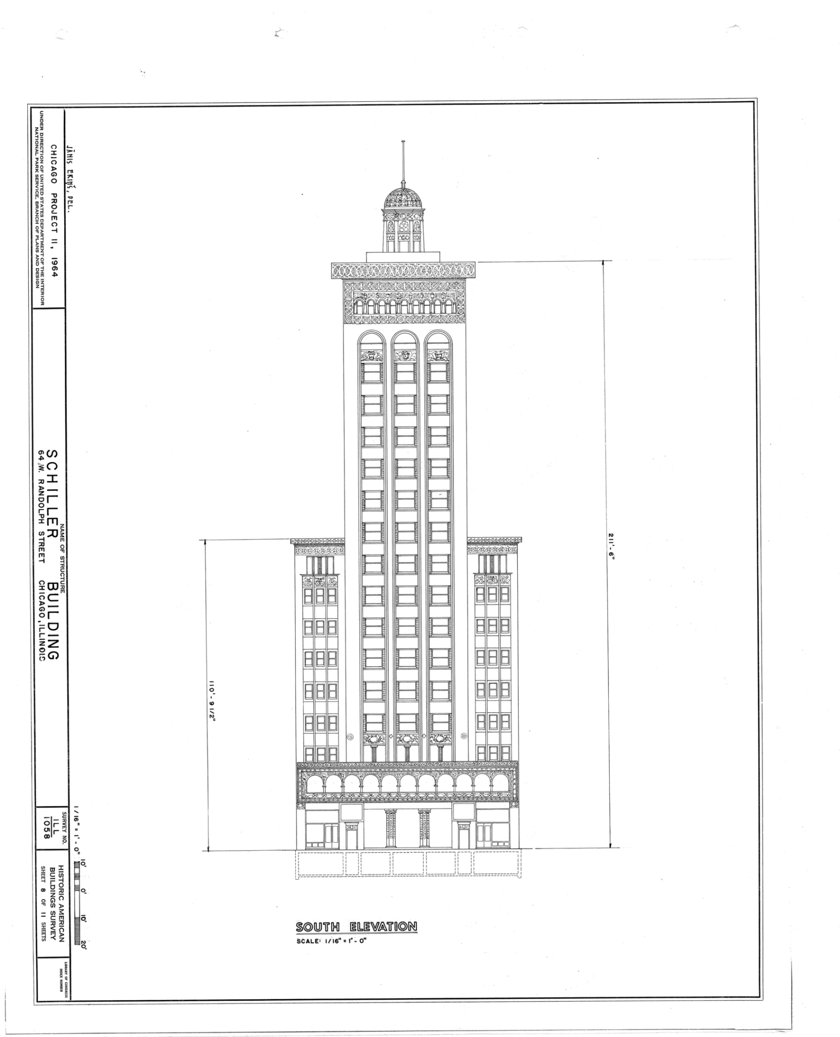 Lost Legends 11 The Schiller Building in The Loop Chicago YIMBY