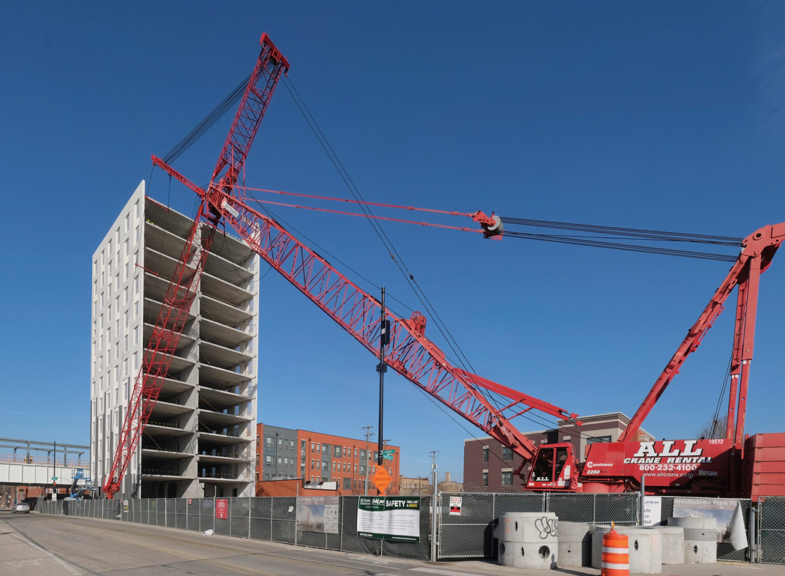 Westhaven Park Iid Tops Out In Near West Side - Chicago Yimby