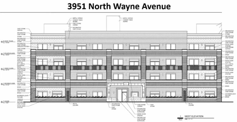 3951 North Wayne Avenue, by Axios Architects and Consultants