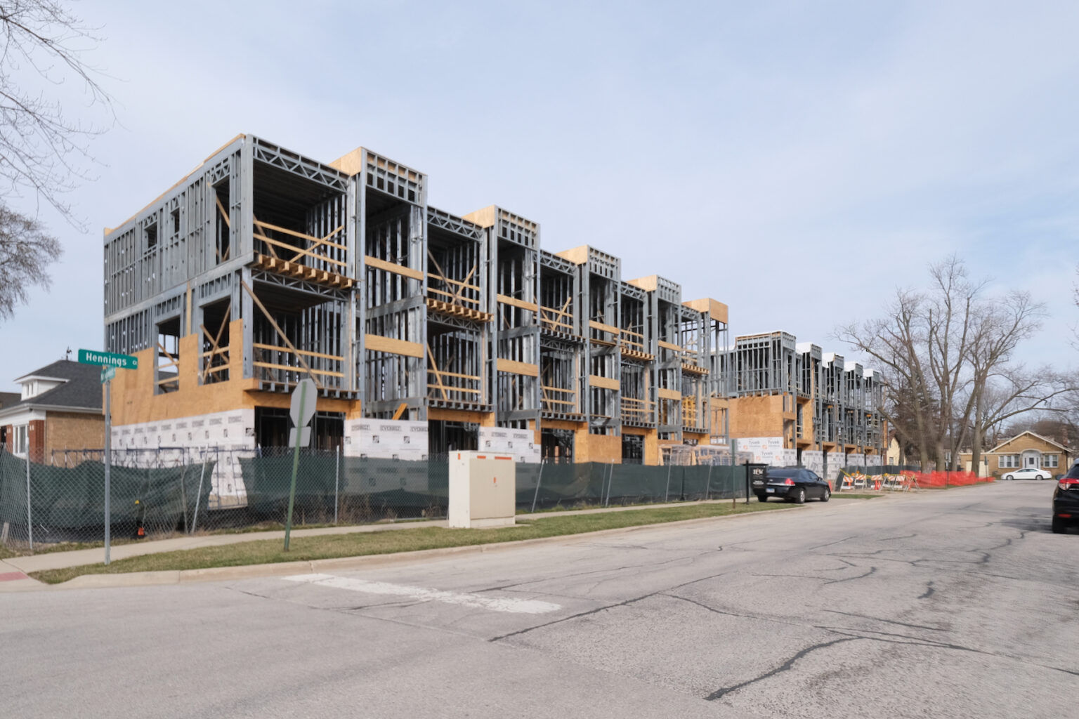 Townhomes Fill Out for Park Villas Development in Morton Grove