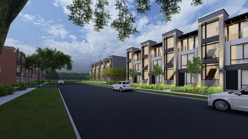 Townhomes Fill Out for Park Villas Development in Morton Grove