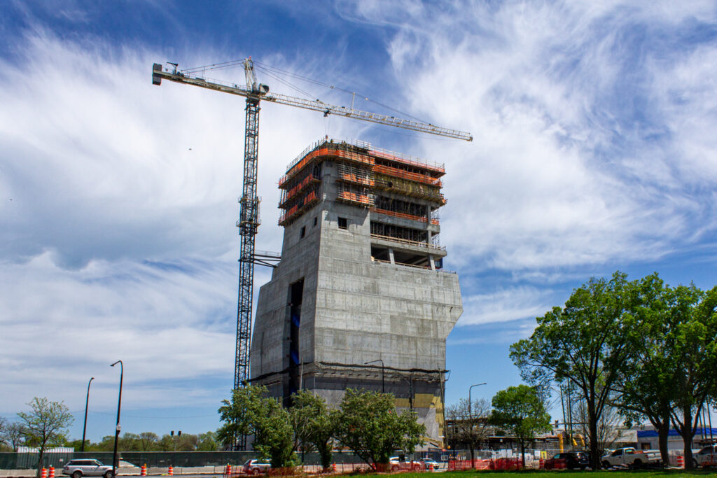 Obama Presidential Center Museum Tower construction 