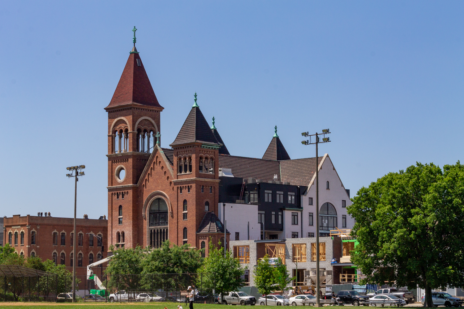 St Boniface Church renovation progress