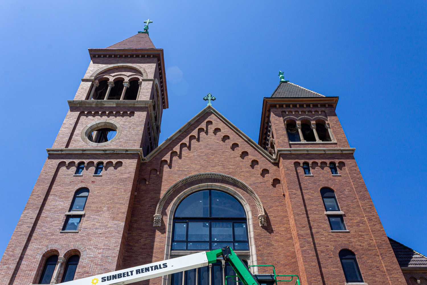 St Boniface Church renovation progress