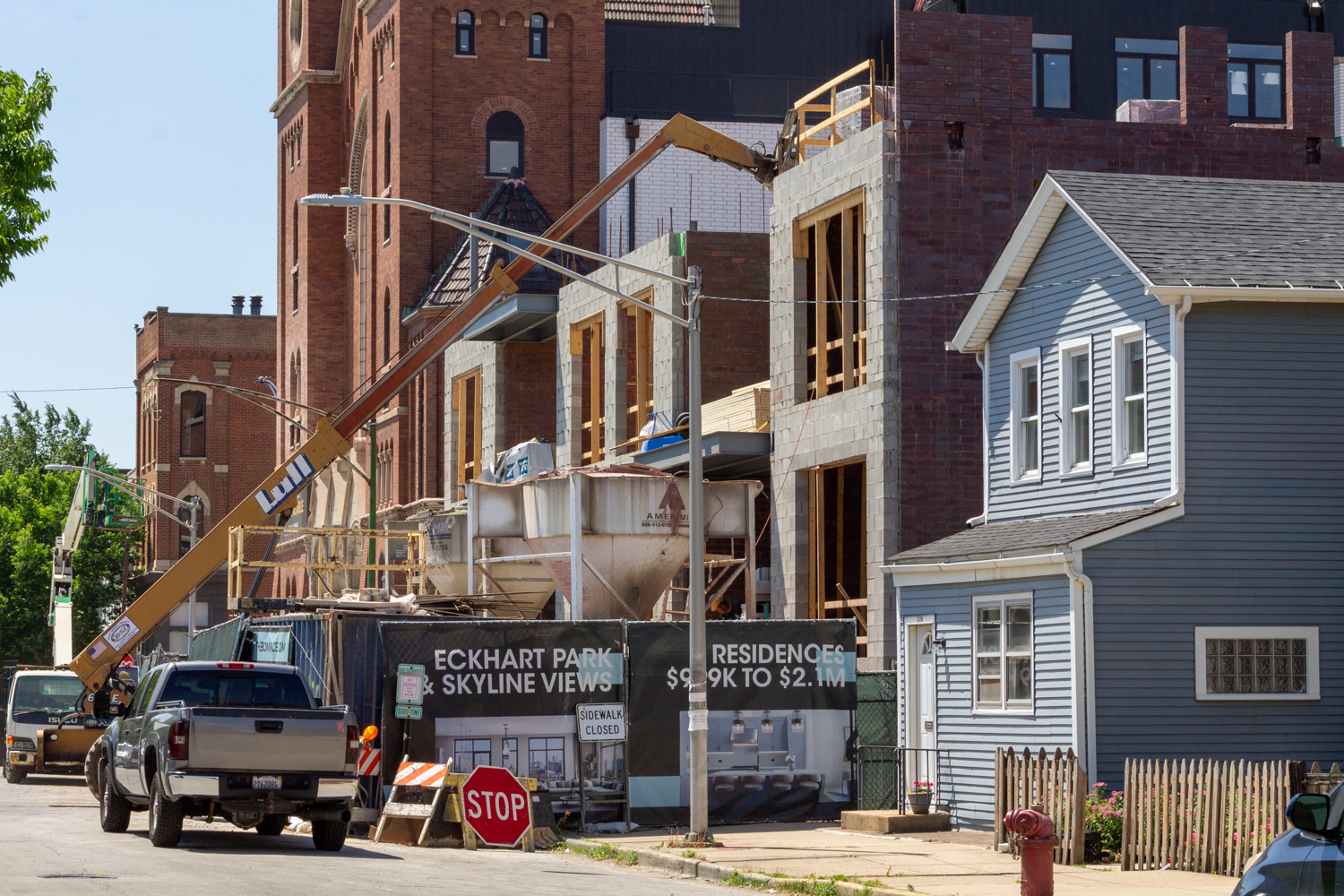 The Residences at St. Boniface construction