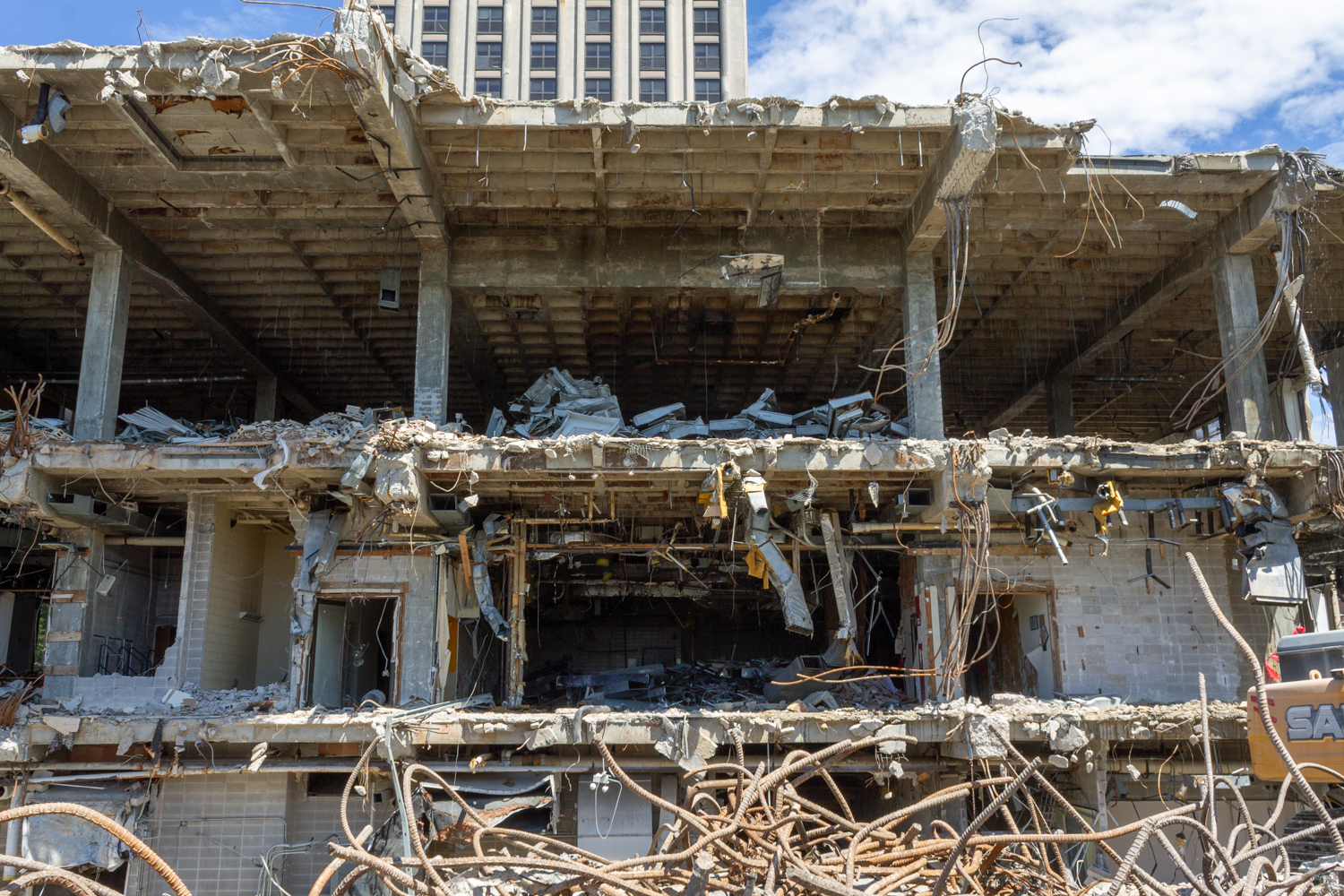 Loyola University Centennial Forum demolition