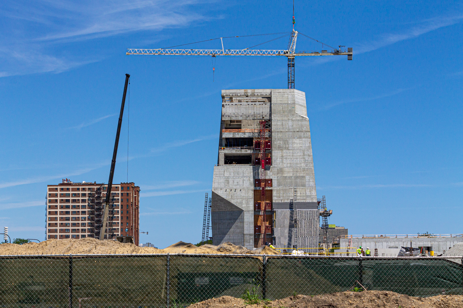Obama Presidential Center Museum Tower topping out