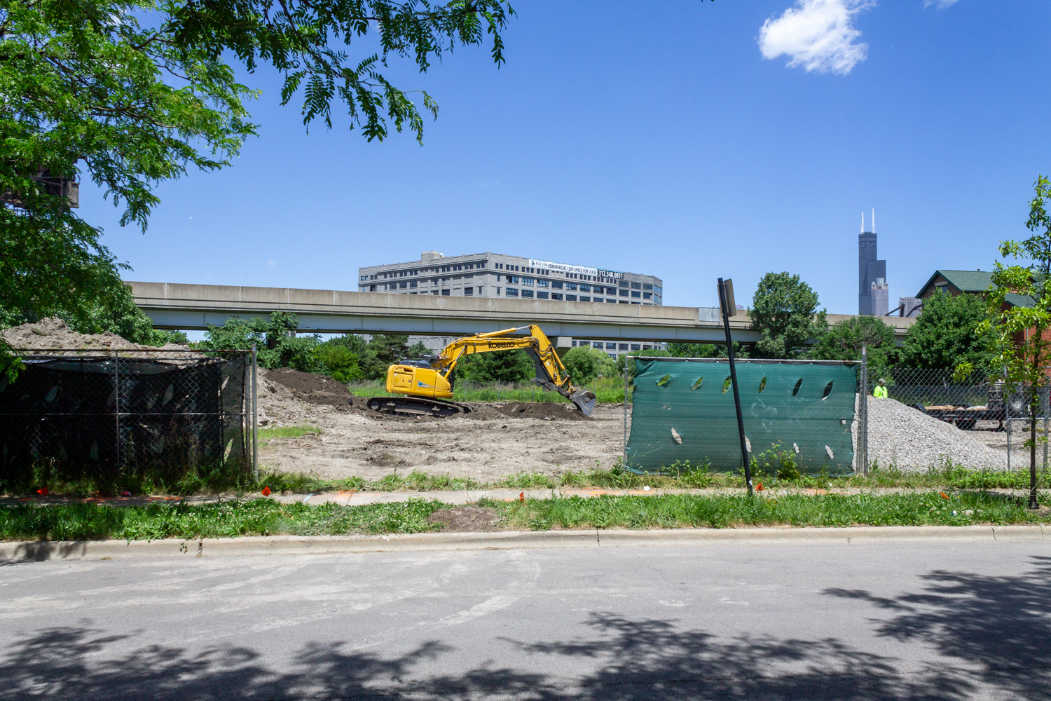 Evergreen Garden construction begins