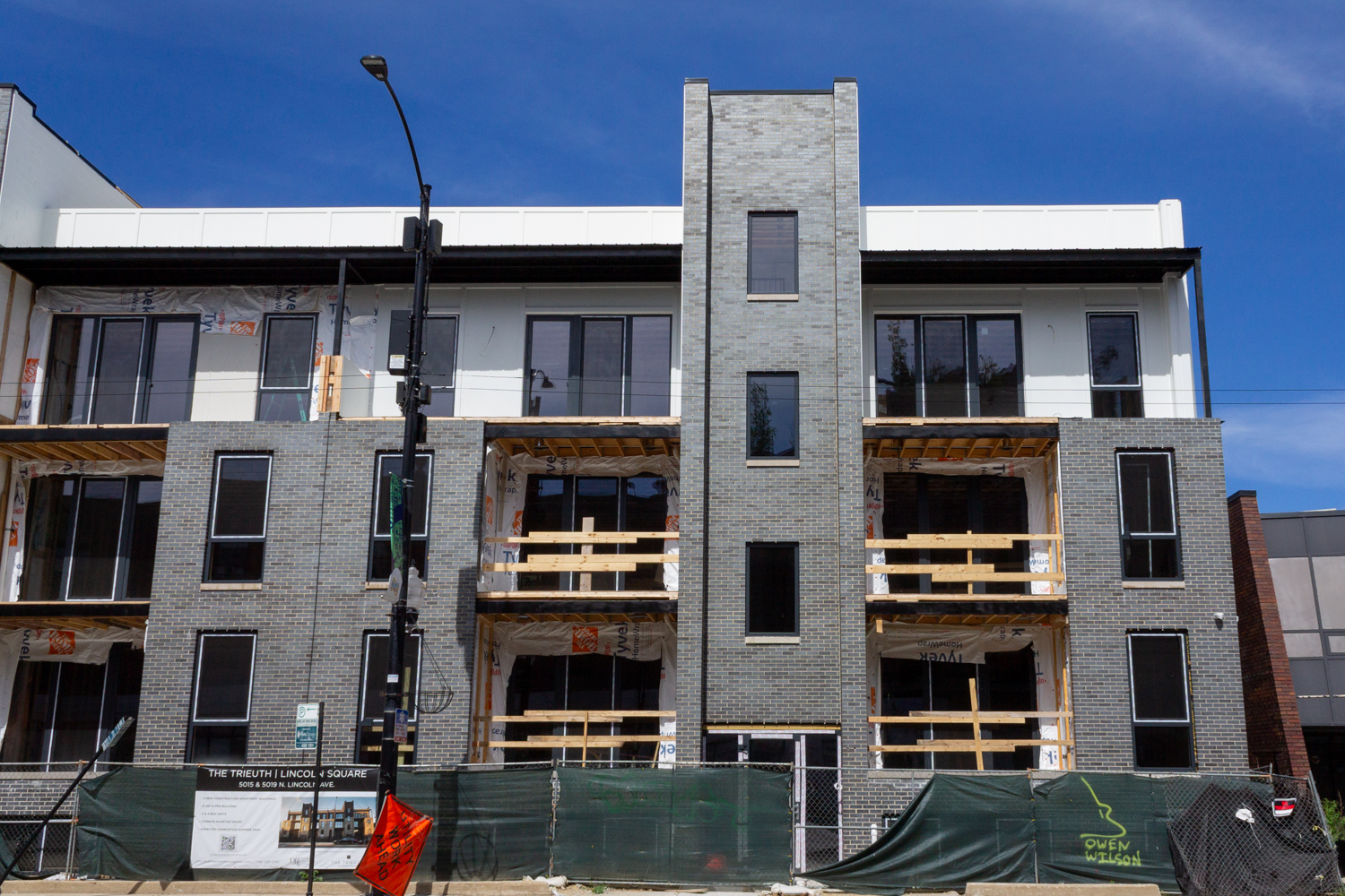 The Trieuth at Lincoln Square construction