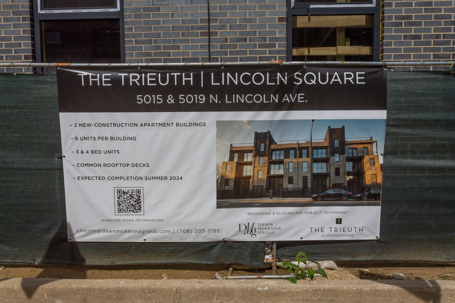 The Trieuth at Lincoln Square construction