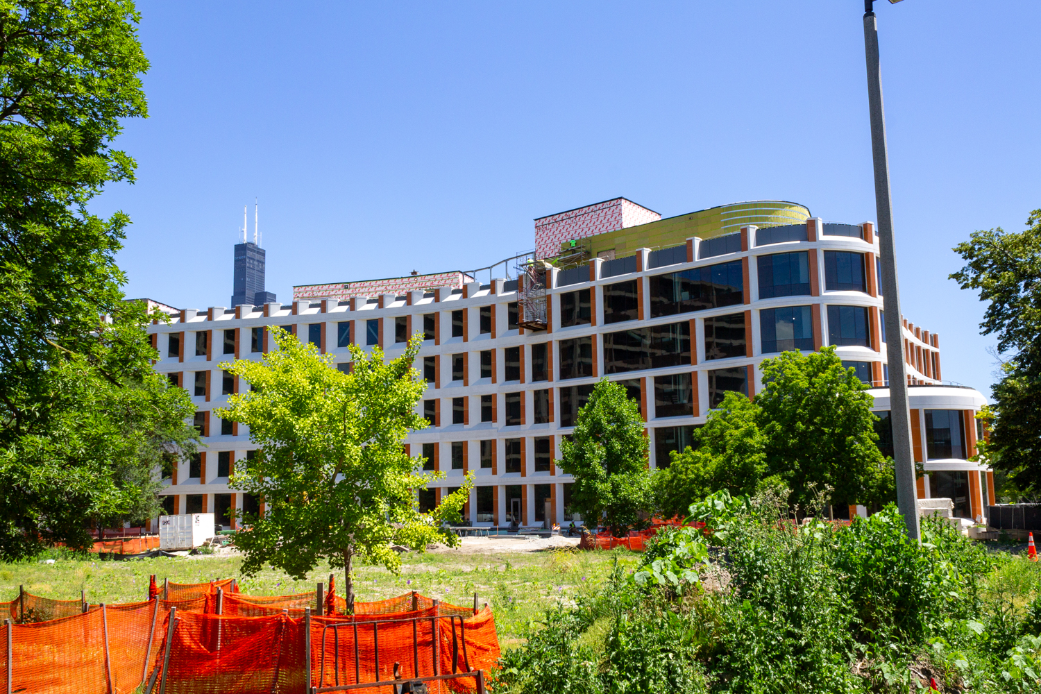 UIC Computer Design Research and Learning Center construction