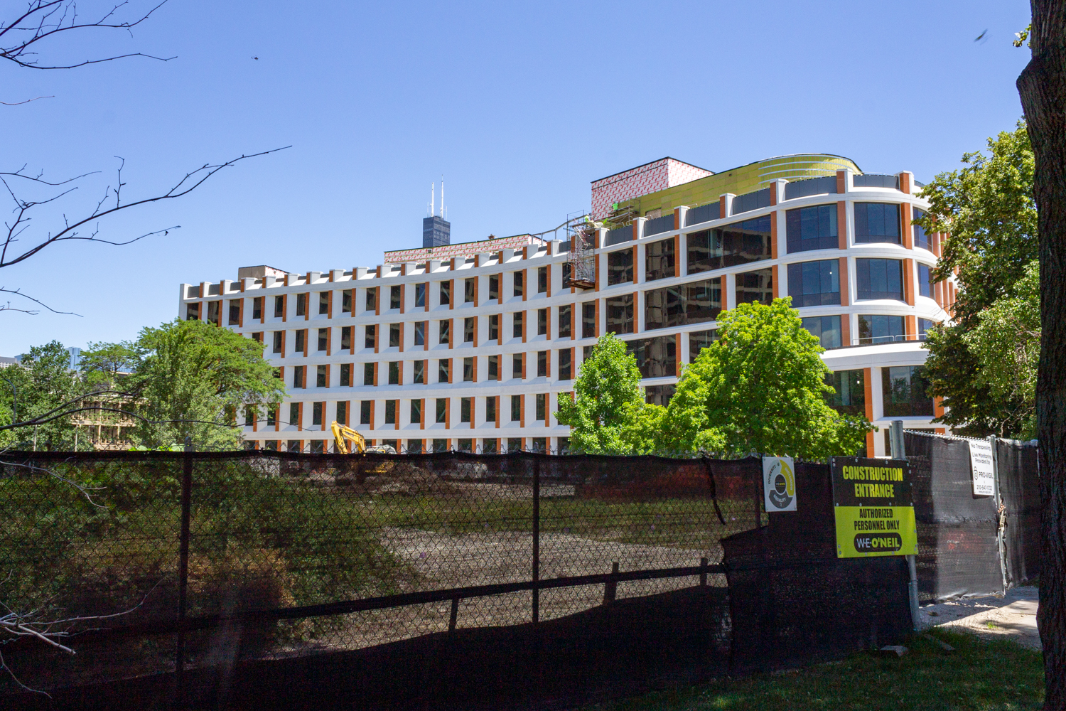 UIC Computer Design Research and Learning Center construction