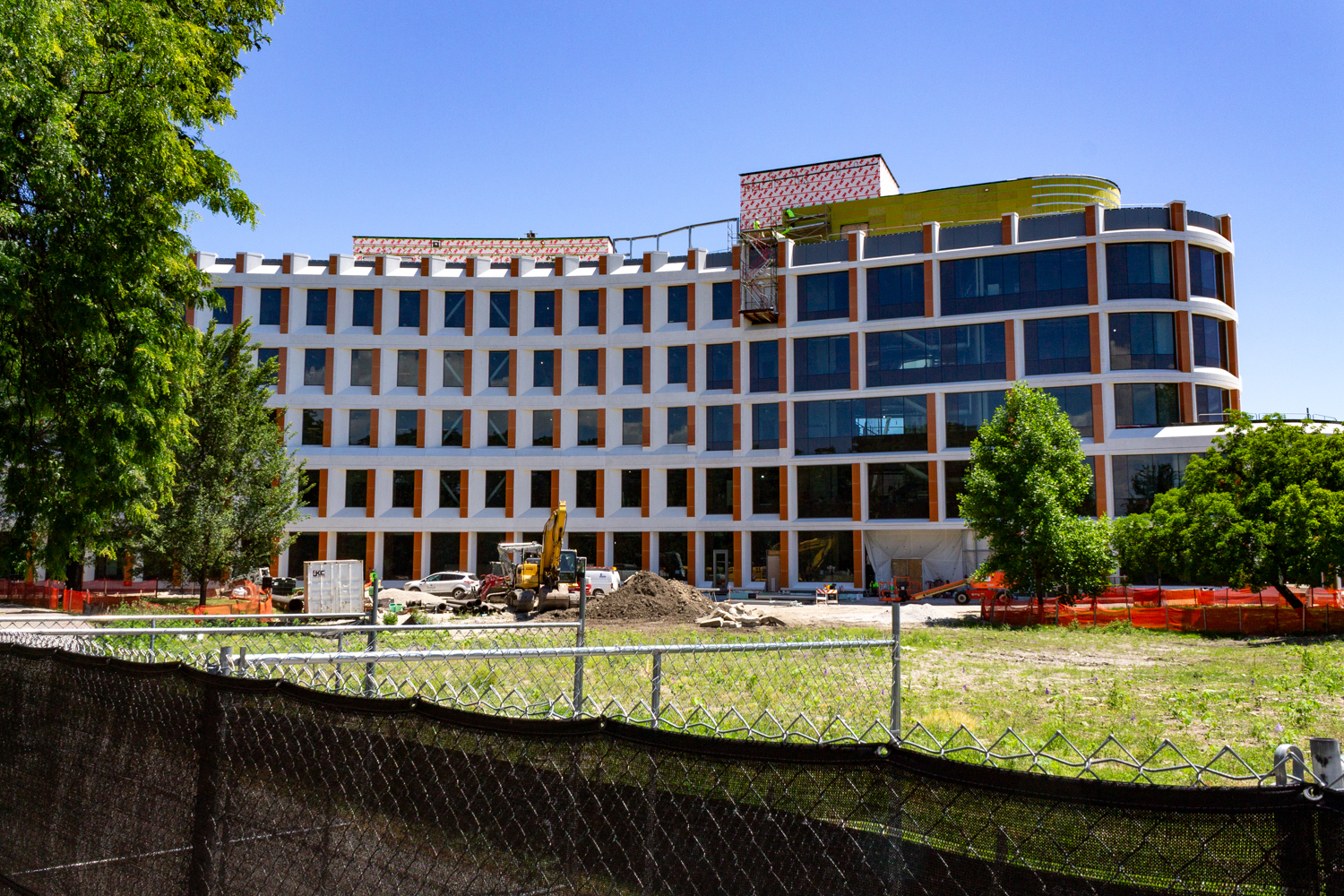 UIC Computer Design Research and Learning Center construction