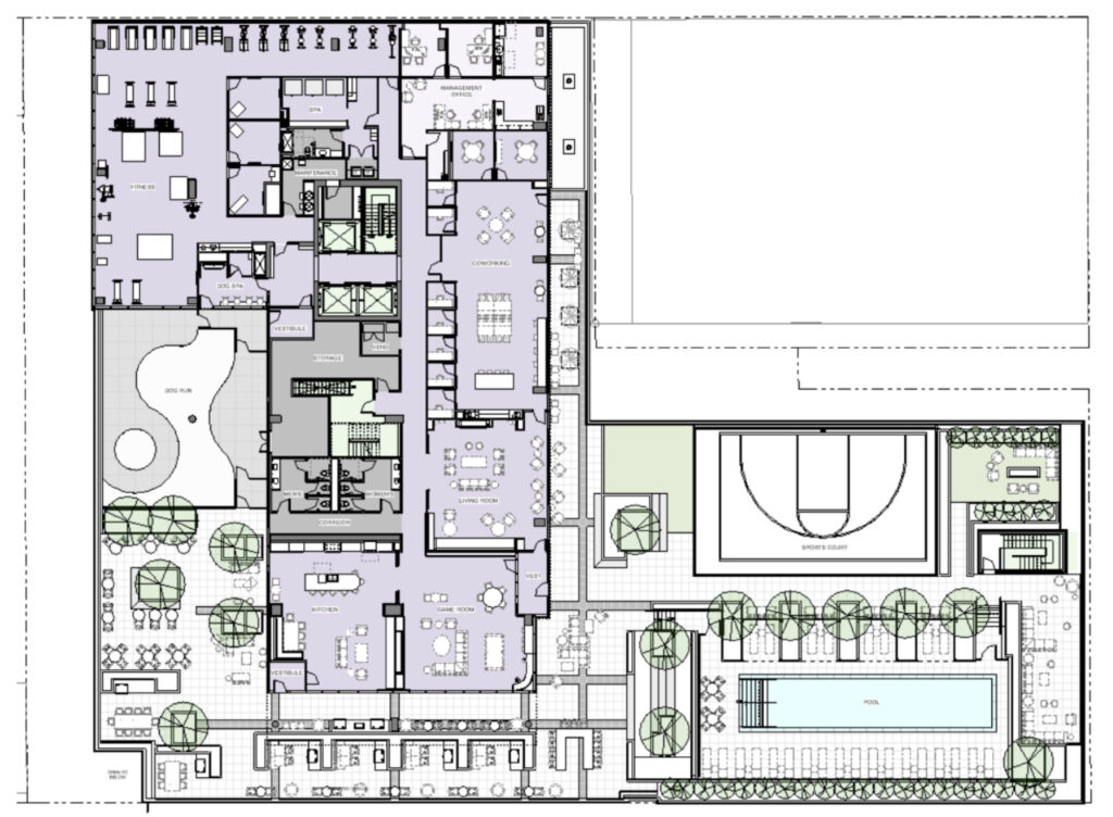 Floor plan of 1016 W Jackson Boulevard by Eckenhoff Saunders